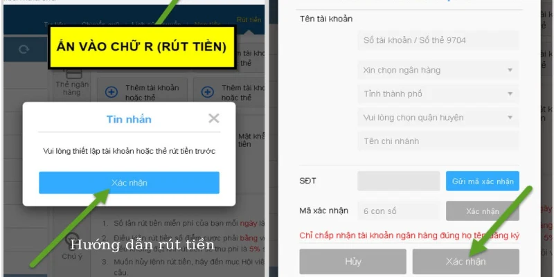 Điều kiện rút tiền từ Mb66 thành công