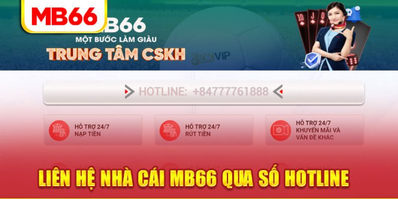 Các phương thức liên hệ MB66